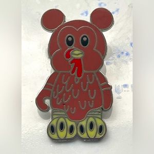Disney Vintage 2009 Vinylmation Thanksgiving Mickey Turkey Pin Limited Release